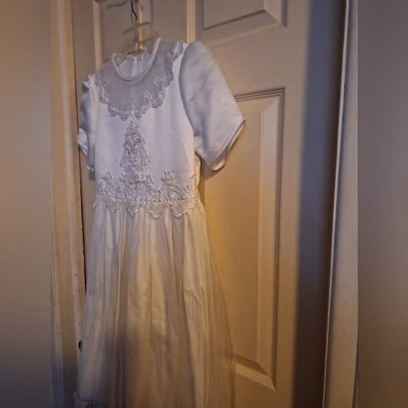 No brand communion  - flower girl dress size 12.5 - Picture 6 of 14